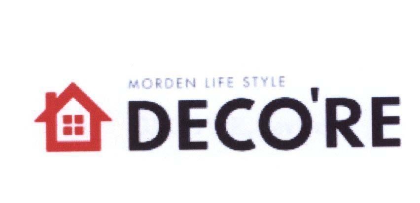 Mẫu nhãn hiệu DECO'RE MORDEN LIFE STYLE