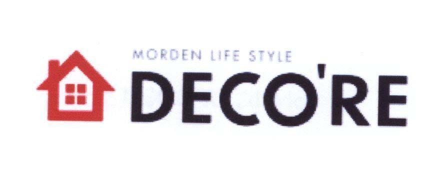 Mẫu nhãn hiệu MORDEN LIFE STYLE DECORE