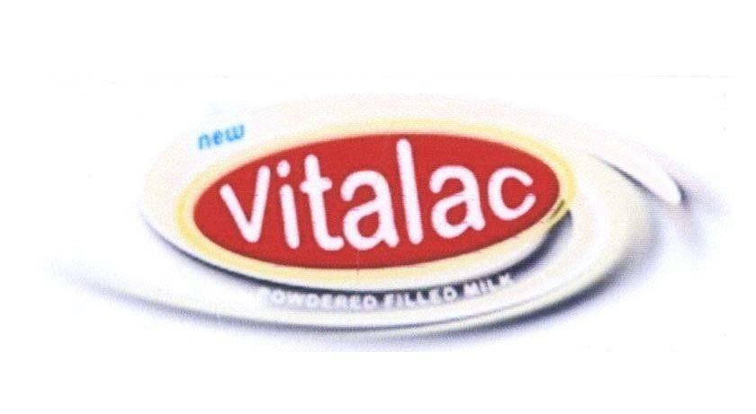 Mẫu nhãn hiệu Vitalac new POWDERED FILLED MILK