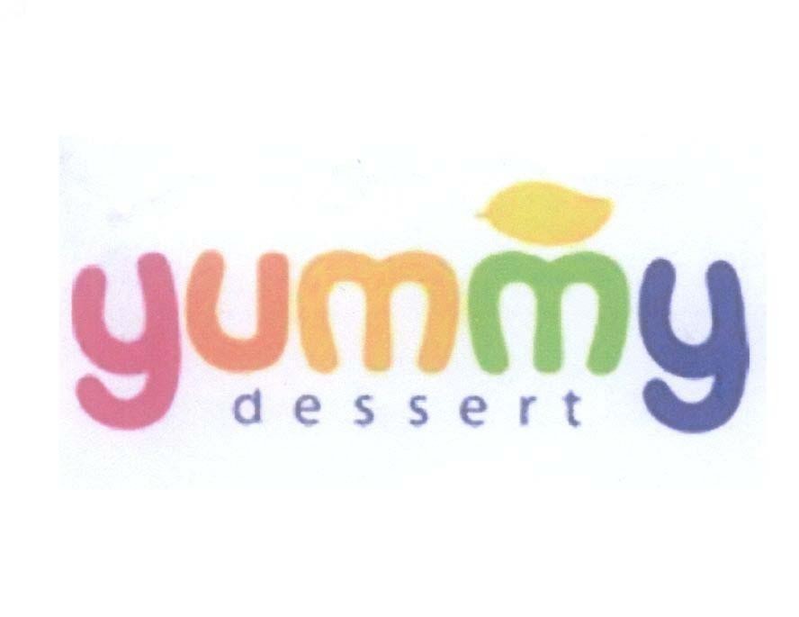 Mẫu nhãn hiệu yummy dessert