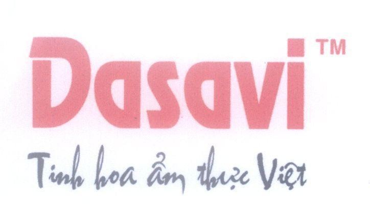 Mẫu nhãn hiệu Dasavi Tinh hoa ẩm thực Việt TM