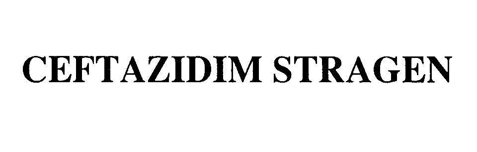 Mẫu nhãn hiệu CEFTAZIDIM STRAGEN