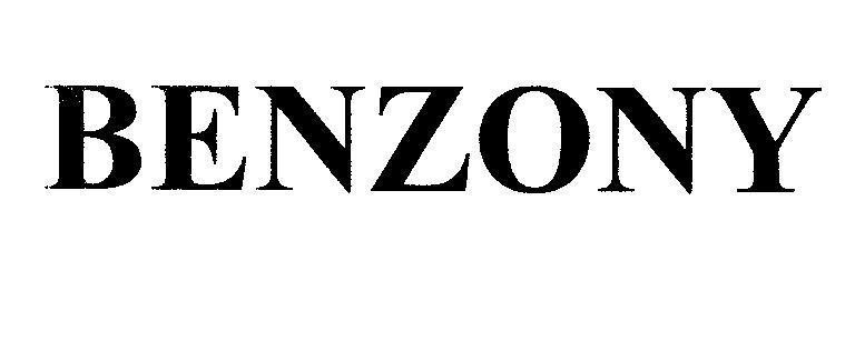 Mẫu nhãn hiệu BENZONY