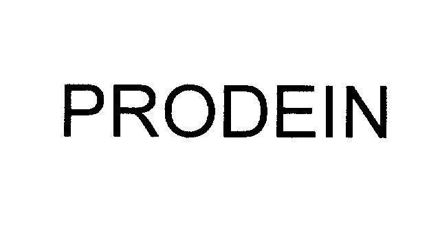 Mẫu nhãn hiệu PRODEIN