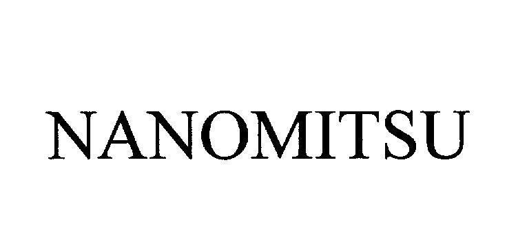 Mẫu nhãn hiệu NANOMITSU