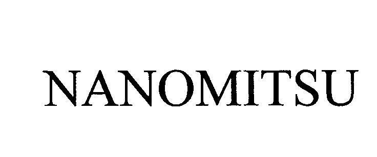 Mẫu nhãn hiệu NANOMITSU