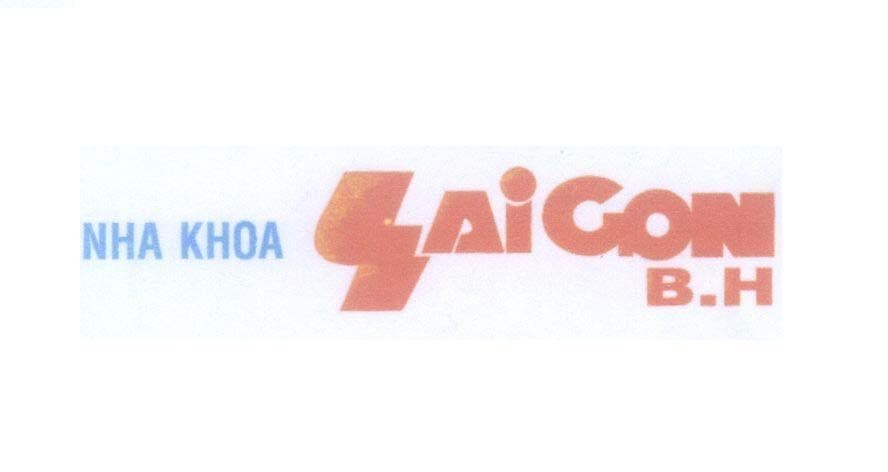 Mẫu nhãn hiệu Nha Khoa SAI GON B.H