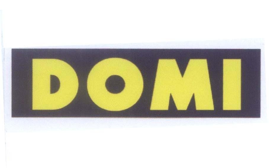 Mẫu nhãn hiệu DOMI