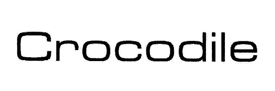Mẫu nhãn hiệu Crocodile