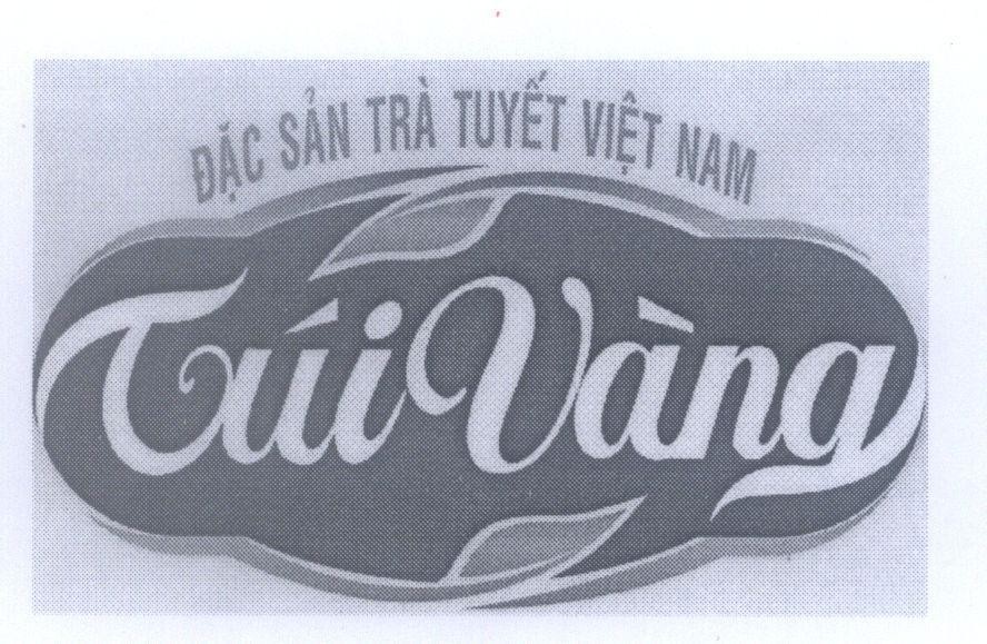 Mẫu nhãn hiệu Túi Vàng Đặc Sản Trà Tuyết Việt Nam