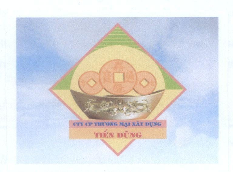 Mẫu nhãn hiệu Tiến Dũng CTY CP Thương Mại Xây Dựng