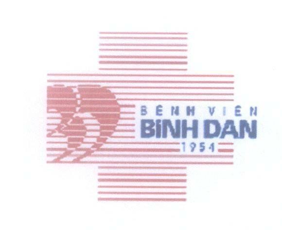 Mẫu nhãn hiệu BD Bệnh Viện Bình Dân 1954