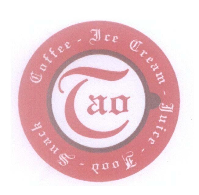 Mẫu nhãn hiệu Tao Coffee - Ice - Cream - Juice - Food - Snack