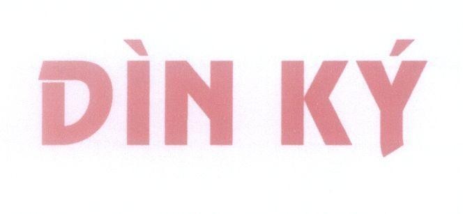 Mẫu nhãn hiệu Dìn Ký