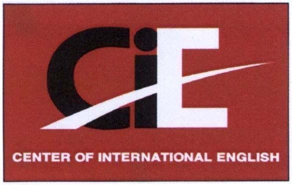 Mẫu nhãn hiệu CiE CENTER OF INTERNATIONAL ENGLISH