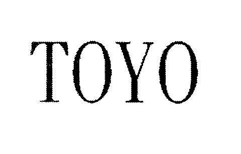 Mẫu nhãn hiệu TOYO