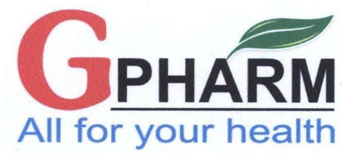 Mẫu nhãn hiệu GPHARM G PHARM All for your health
