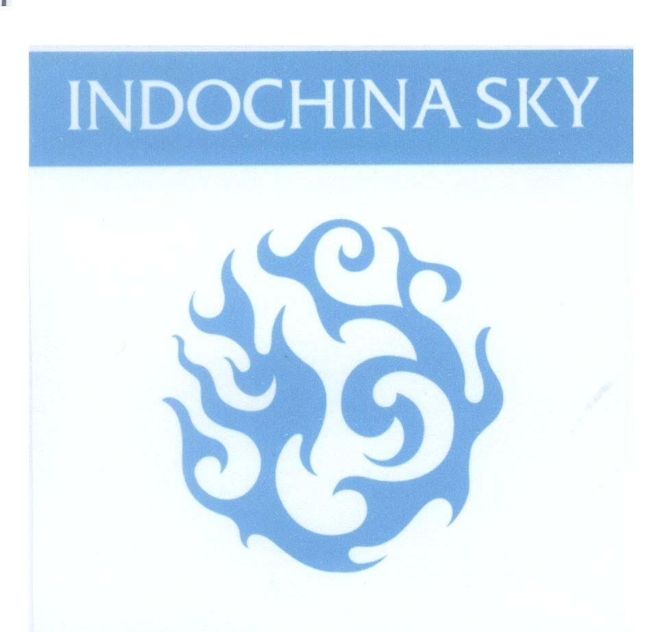 Mẫu nhãn hiệu INDOCHINA SKY