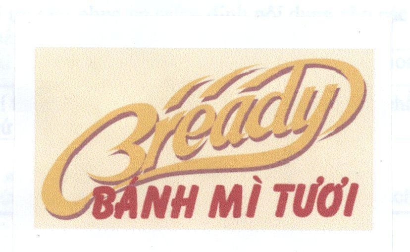 Mẫu nhãn hiệu BREADY Bánh Mì Tươi