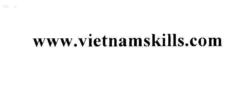 Mẫu nhãn hiệu www.vietnamskills.com