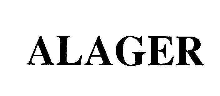 Mẫu nhãn hiệu ALAGER