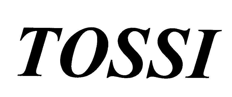 Mẫu nhãn hiệu TOSSI