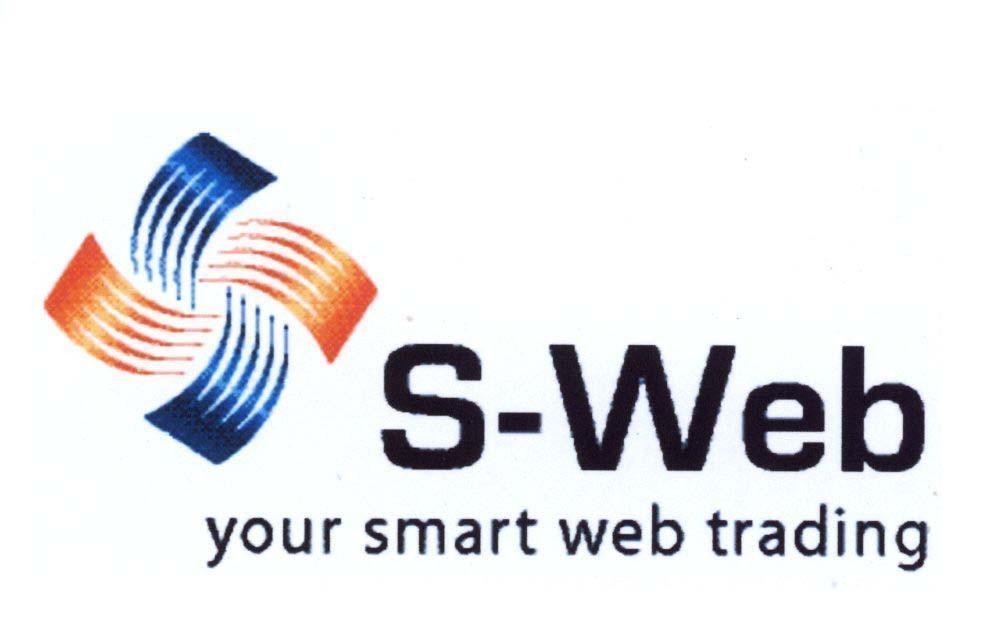 Mẫu nhãn hiệu S-Web your smart web trading