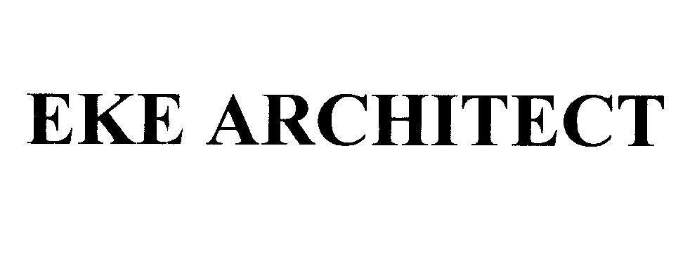 Mẫu nhãn hiệu EKE ARCHITECT