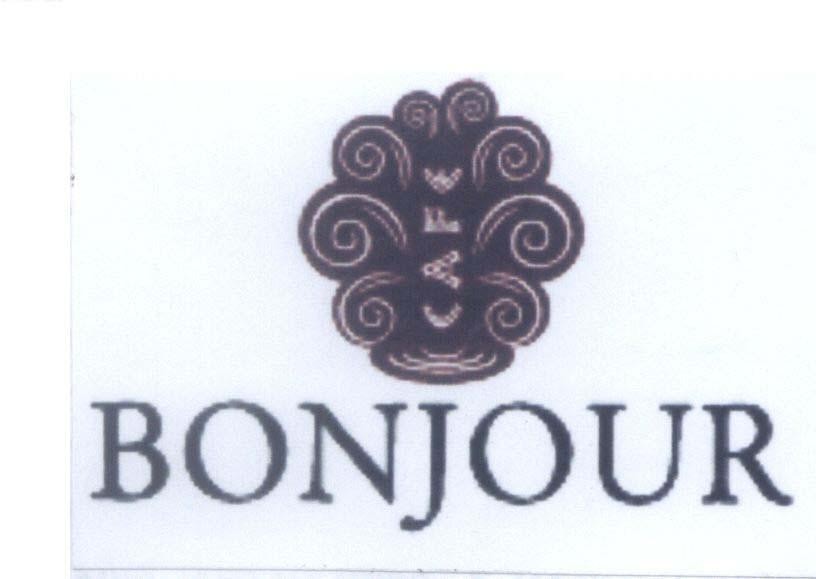 Mẫu nhãn hiệu BONJOUR CAFE