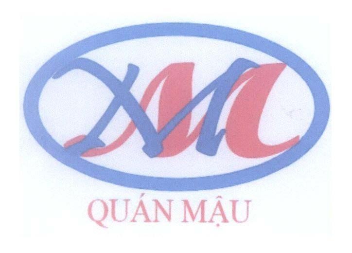 Mẫu nhãn hiệu M MM Quán Mậu