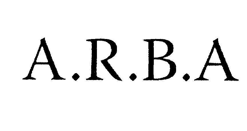 Mẫu nhãn hiệu A.R.B.A