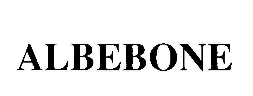 Mẫu nhãn hiệu ALBEBONE