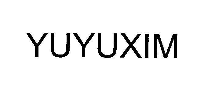 Mẫu nhãn hiệu YUYUXIM