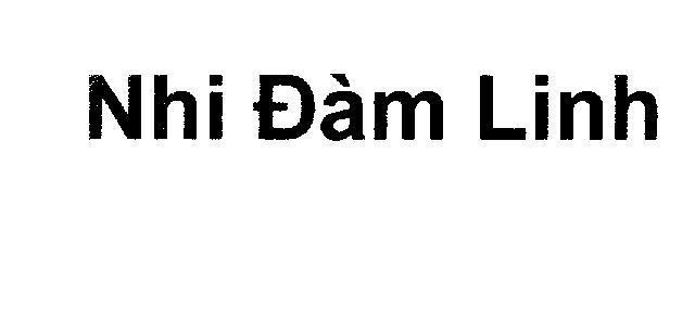 Mẫu nhãn hiệu Nhi Đàm Linh