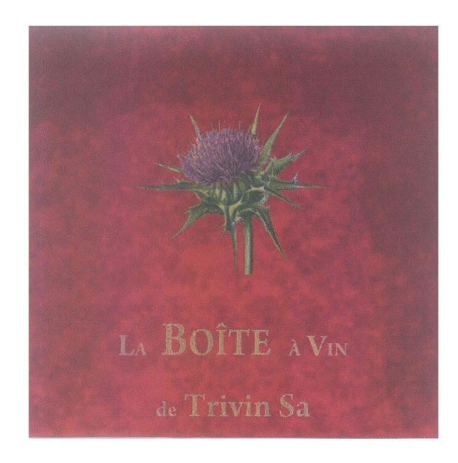 Mẫu nhãn hiệu LA BOITE à VIN de Trivin Sa