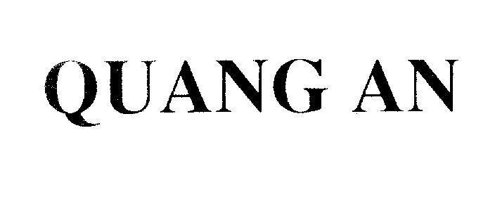 Mẫu nhãn hiệu QUANG AN