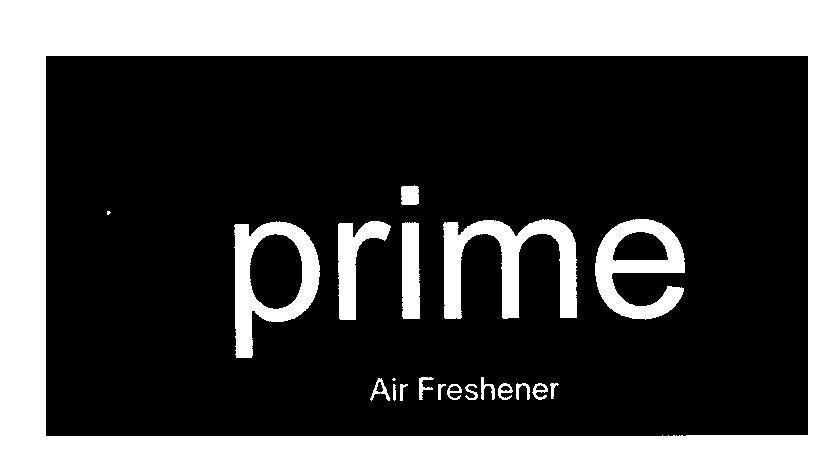 Mẫu nhãn hiệu prime Air Freshener