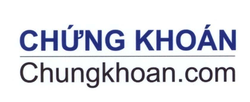 Mẫu nhãn hiệu Chứng Khoán Chungkhoan.com