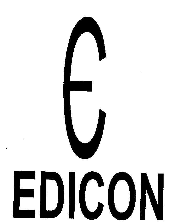 Mẫu nhãn hiệu E EDICON