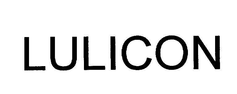 Mẫu nhãn hiệu LULICON