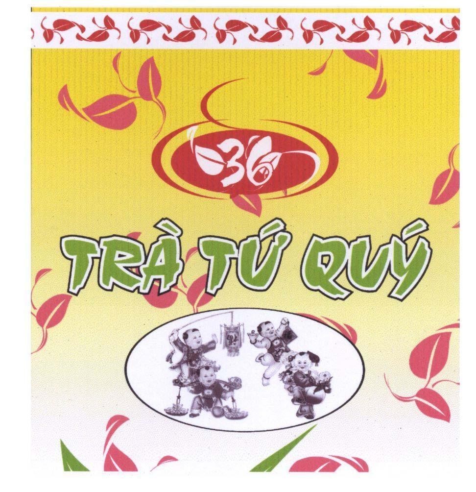Mẫu nhãn hiệu HTrà Tứ Quý 36 Trà Hương Hoa lài