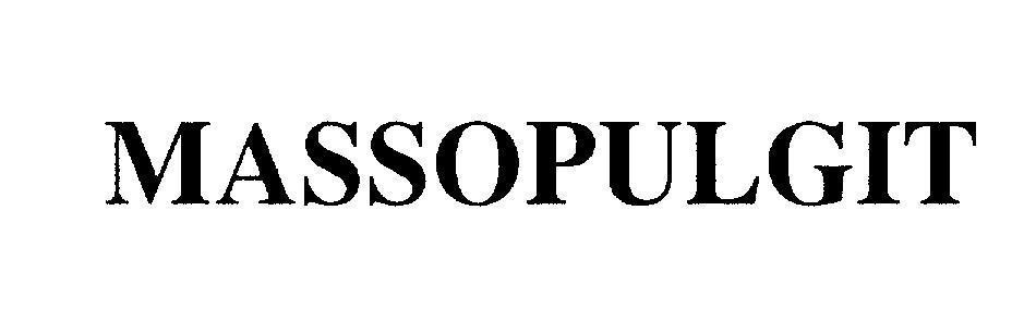 Mẫu nhãn hiệu MASSOPULGIT