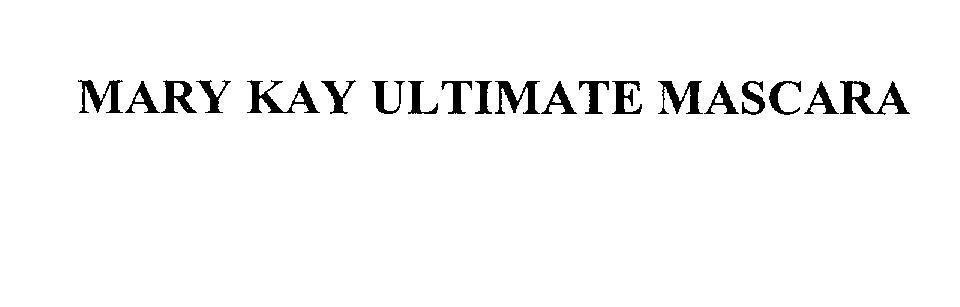 Mẫu nhãn hiệu MARY KAY ULTIMATE MASCARA
