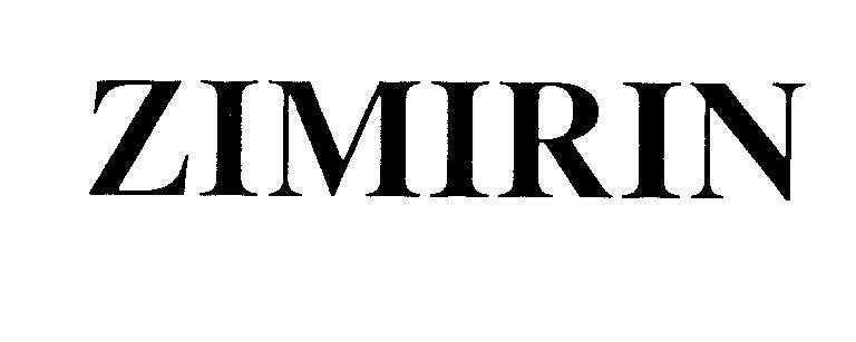 Mẫu nhãn hiệu ZIMIRIN