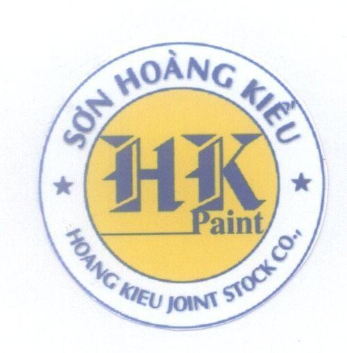Mẫu nhãn hiệu HK Paint Sơn Hoàng Kiều HOANG KIEU JOINT STOCK CO.