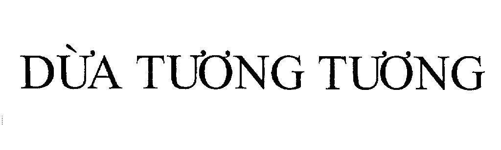Mẫu nhãn hiệu Dừa Tương Tương