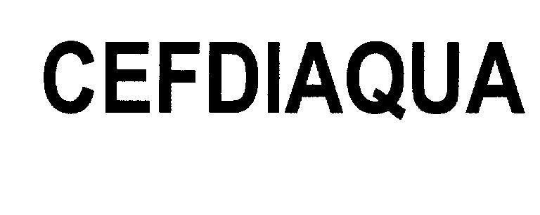 Mẫu nhãn hiệu CEFDIAQUA