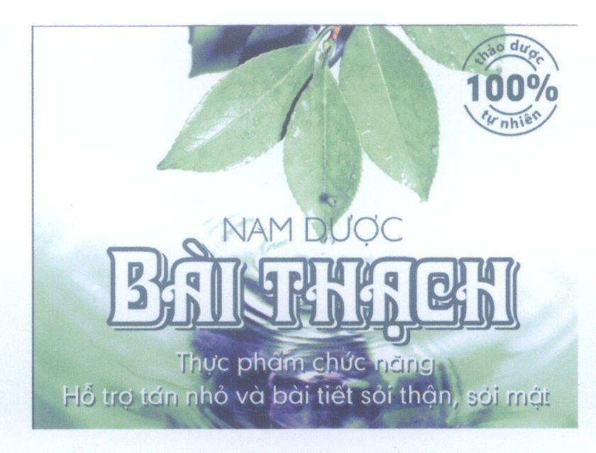 Mẫu nhãn hiệu Nam Dược Bài Thạch Thực phẩm chức năng Hỗ trợ tán nhỏ và bài tiết sỏi thận, sỏi mật thảo dược 100% tự nhiên
