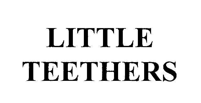 Mẫu nhãn hiệu LITTLE TEETHERS