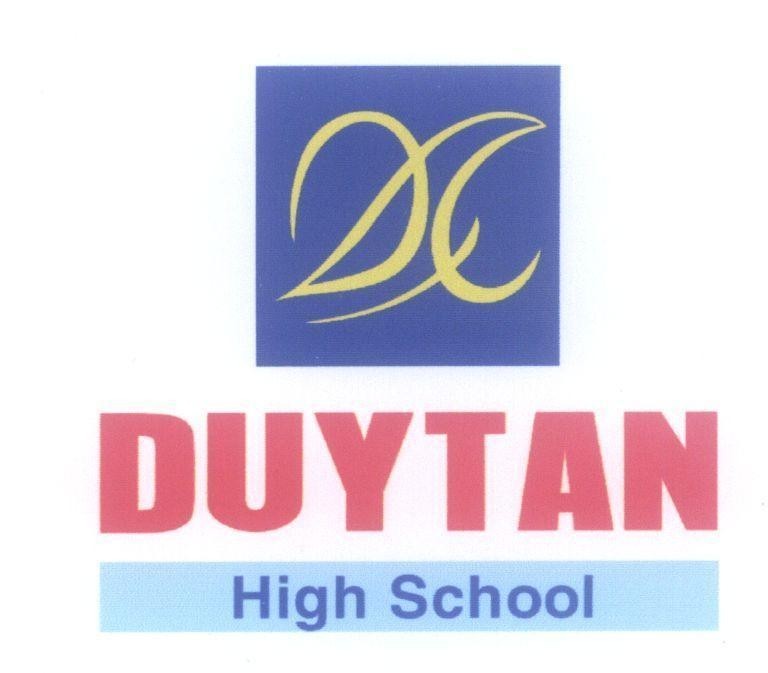 Mẫu nhãn hiệu DT DUYTAN High School
